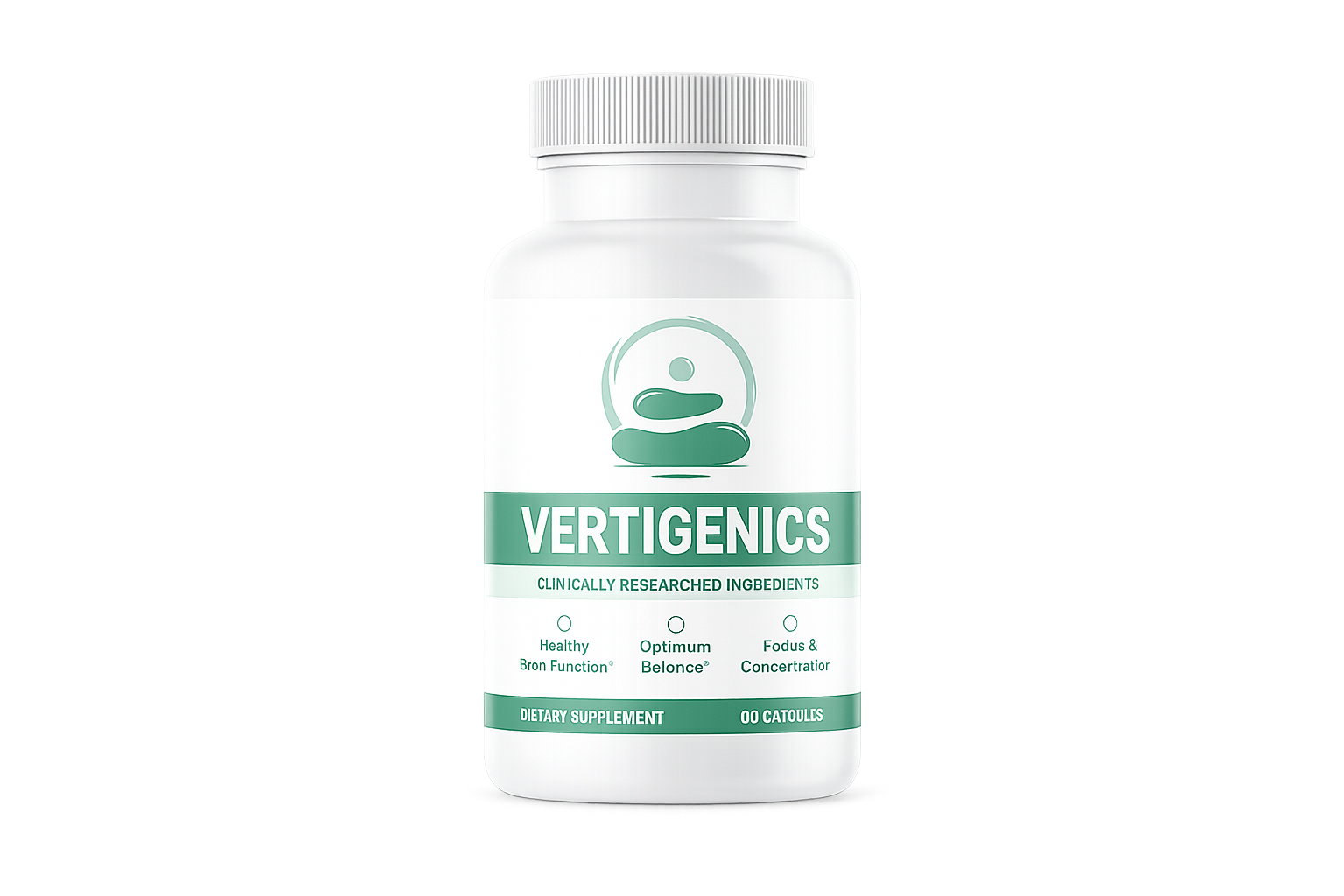 Vertigenics dietary supplement single bottle shown as individual purchase option