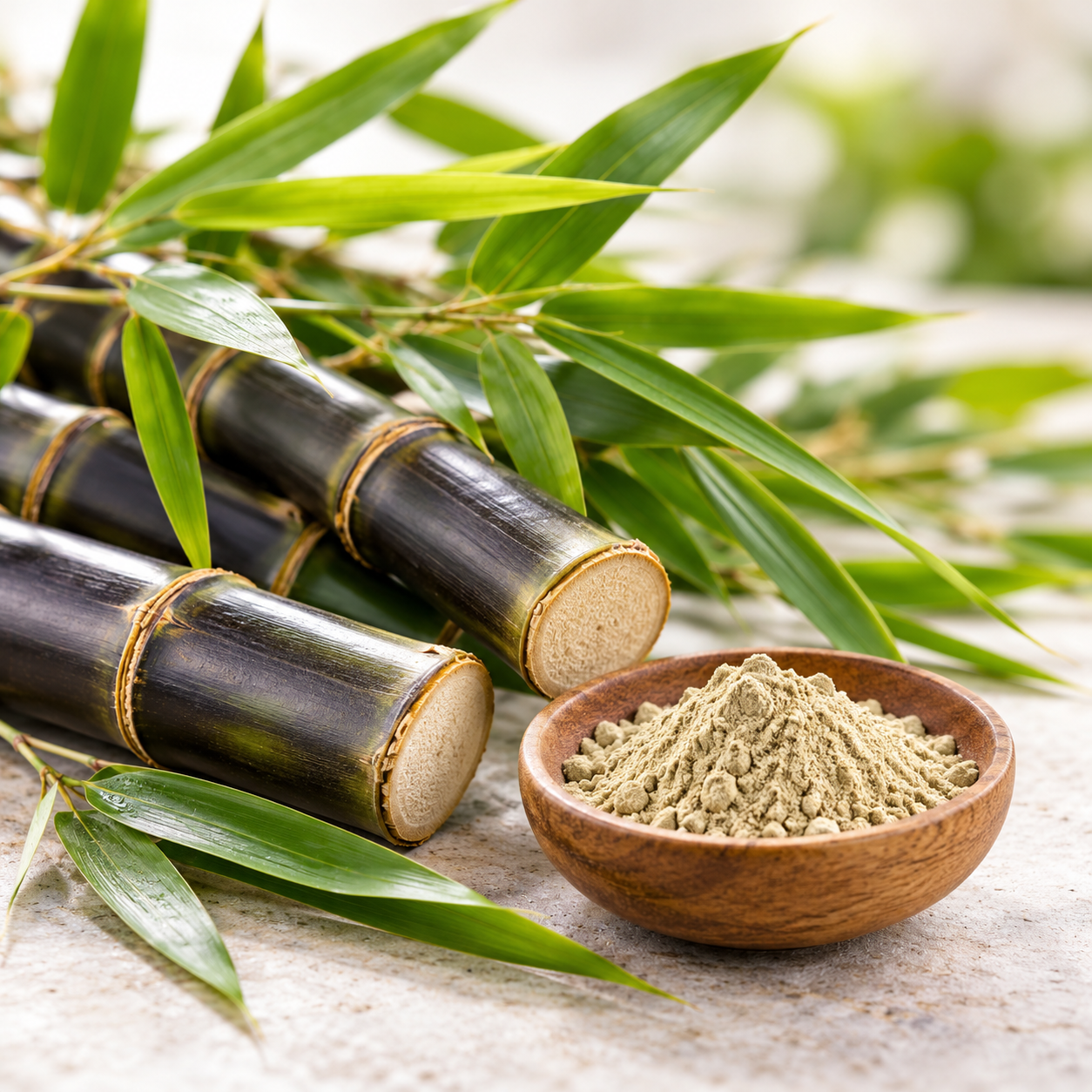 Bamboo leaf extract